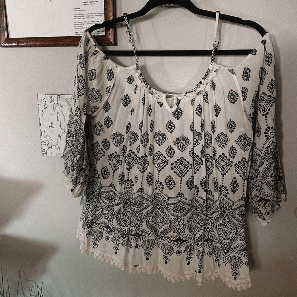 Off the shoulder top